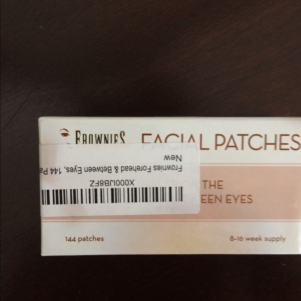 Frownies Forehead and Between the Brow